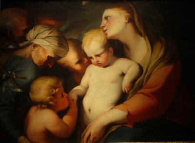 Virgin and Child with Saint Elizabeth and Saint John the Baptist by Lubin Baugin